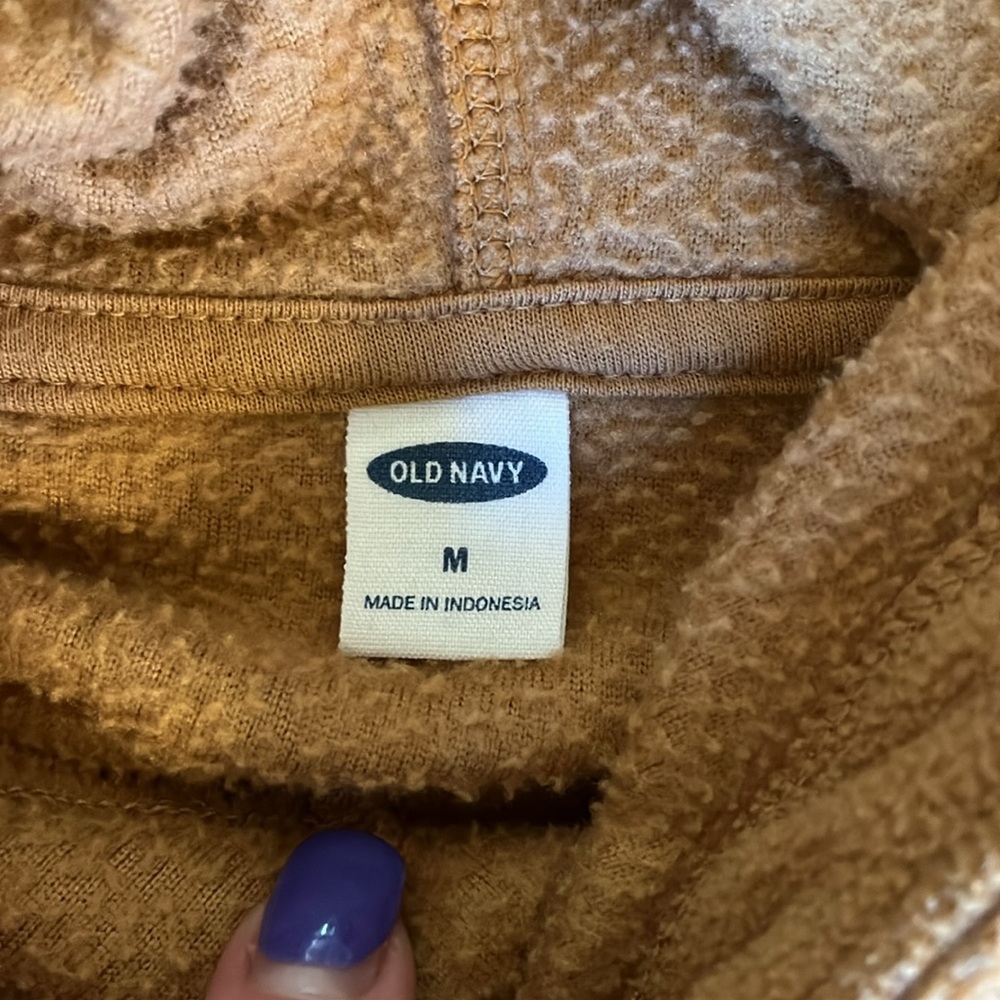 Old Navy fleece tunic, women’s size medium - Picture 4 of 5